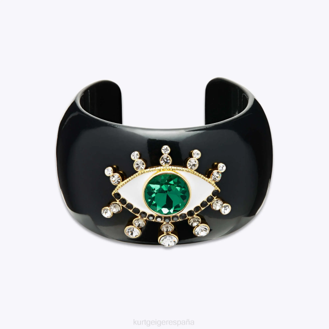 Kurt Geiger mujer brazalete de resina de mal de ojo de Londres 2LPR579 | accesorios negro